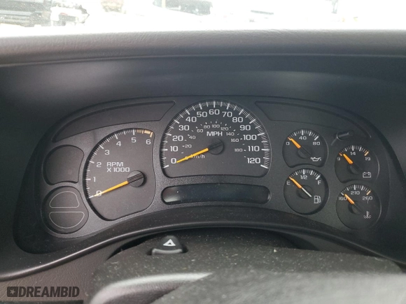 2005 GMC Sierra 1500 Work Truck with VIN 1GTEC14X65Z324227, listed as a Copart auction lot 82677954 with 0 mi miles and Salvage Title. Bid and sale history available at carsss.com. Image 9.