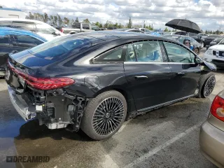 2022 Mercedes-Benz EQS with VIN W1KCG2DB5NA013141, listed as a Copart auction lot 49885874 with 36,076 mi miles. Bid and sale history available at carsss.com. Image 3.