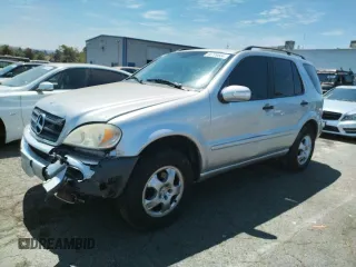 2004 Mercedes-Benz M-Class 3.5L with VIN 4JGAB57E24A463931, listed as a Copart auction lot 66799564 with 196,731 mi miles and Salvage Title. Bid and sale history available at carsss.com. Image 1.