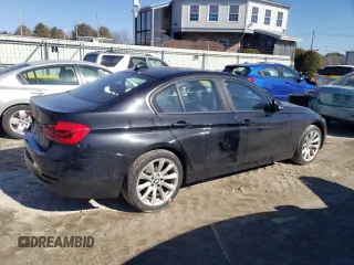 2018 BMW 3 Series 320i xDrive with VIN WBA8E5G58JNU47907, listed as a Copart auction lot 47214105 with 68,631 mi miles and Salvage Title. Bid and sale history available at carsss.com. Image 3.