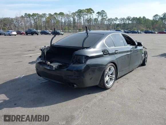 2015 BMW 5 Series 535i xDrive with VIN WBA5B3C58FD544141, listed as a IAAI auction lot 41702930 with 1 mi miles. Bid and sale history available at carsss.com. Image 4.