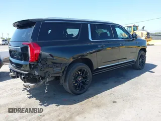2023 GMC Yukon XL Denali with VIN 1GKS2JKL0PR242832, listed as a IAAI auction lot 42053902 with 29,256 mi miles and . Bid and sale history available at DreamBid. Image 4.