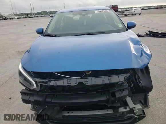 2024 Nissan Sentra SV z VIN 3N1AB8CV2RY305106, wystawiony jako Copart lot #54432635 z przebiegiem 21 709 mil mil oraz Szkoda całkowita • Salvage title. Historia ofert i sprzedaży dostępna na DreamBid. Obrazek 14.