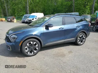 2024 Kia Sportage X-Line Prestige with VIN KNDPZDDH6R7121034, listed as a Copart auction lot 56784935 with 25,338 mi miles and Salvage title. Bid and sale history available at DreamBid. Image 1.