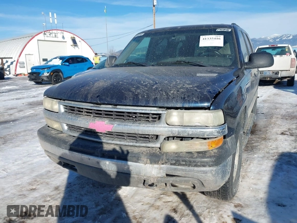2005 Chevrolet Tahoe LS with VIN 1GNEK13Z55J247815, listed as a IAAI auction lot 41335416 with 172,363 mi miles and . Bid and sale history available at DreamBid. Image 6.