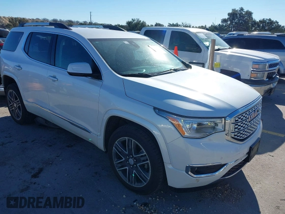2019 GMC Acadia Denali with VIN 1GKKNPLS0KZ114003, listed as a IAAI auction lot 41246360 with 129,239 mi miles and . Bid and sale history available at carsss.com. Image 1.