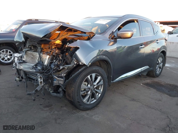 2017 Nissan Murano SL with VIN 5N1AZ2MG5HN114910, listed as a IAAI auction lot 41320302 with 59,932 mi miles. Bid and sale history available at carsss.com. Image 18.