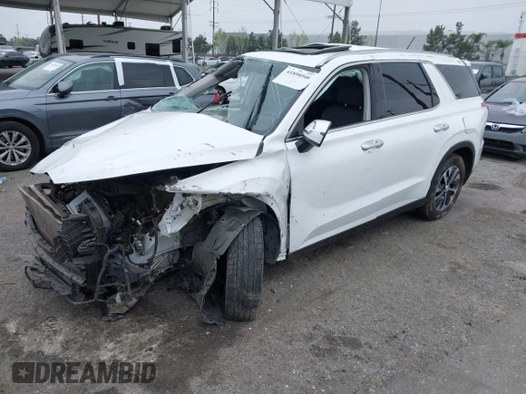 2021 Hyundai Palisade SEL z VIN KM8R24HE3MU305527, wystawiony jako IAAI lot #41890500 z przebiegiem 55 514 mil mil oraz . Historia ofert i sprzedaży dostępna na DreamBid. Obrazek 17.