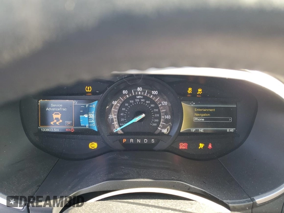 2018 Ford Edge SEL with VIN 2FMPK4J99JBB29668, listed as a Copart auction lot 45470825 with 133,803 mi miles and Salvage Title. Bid and sale history available at carsss.com. Image 9.