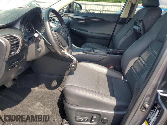 2017 Lexus NX 300h with VIN JTJBJRBZ1H2066494, listed as a Copart auction lot 61960475 with 34,428 mi miles and Salvage title. Bid and sale history available at DreamBid. Image 7.