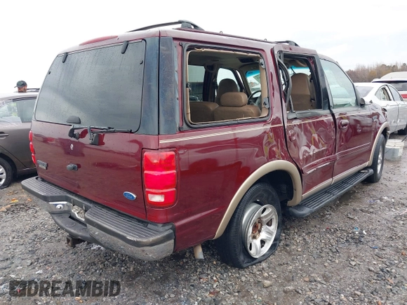 1997 Ford Expedition XLT with VIN 1FMEU17L1VLB73530, listed as a IAAI auction lot 40946365 with 414,612 mi miles and . Bid and sale history available at DreamBid. Image 4.