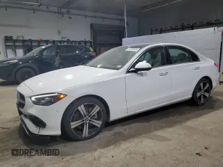 2023 Mercedes-Benz C 300 z VIN W1KAF4HB7PR121412, wystawiony jako Copart lot #84762634 z przebiegiem 21 141 mil mil oraz Szkoda całkowita • Salvage title. Historia ofert i sprzedaży dostępna na DreamBid. Obrazek 1.