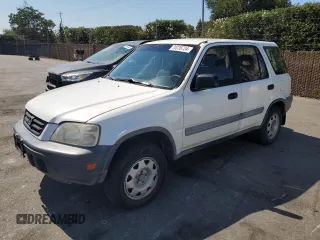 2001 Honda CR-V LX with VIN JHLRD184X1S025960, listed as a Copart auction lot 70036724 with 312,474 mi miles and Salvage Title. Bid and sale history available at carsss.com. Image 1.