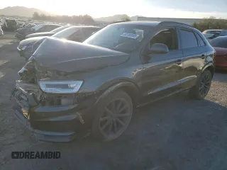 2018 Audi Q3 Premium Plus z VIN WA1JCCFS0JR010458, wystawiony jako Copart lot #44185585 z przebiegiem 90 154 mil mil oraz Szkoda całkowita • Salvage title. Historia ofert i sprzedaży dostępna na DreamBid. Obrazek 1.