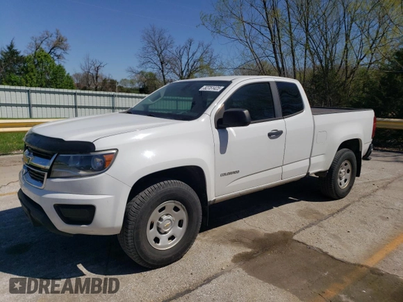 2019 Chevrolet Colorado 2WD Work Truck with VIN 1GCHSBEA6K1151142, listed as a Copart auction lot 52751425 with 122,366 mi miles and Salvage Title. Bid and sale history available at DreamBid. Image 1.