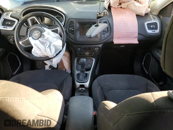 2021 Jeep Compass Sport with VIN 3C4NJDAB2MT517030, listed as a Copart auction lot 42511855 with Not provided miles and Non repairable. Bid and sale history available at DreamBid. Image 8.