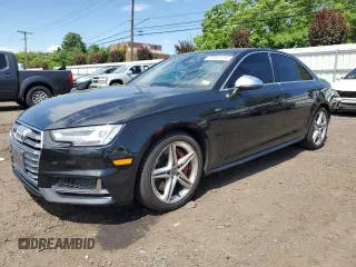 2018 Audi S4 Premium Plus with VIN WAUB4AF43JA148536, listed as a Copart auction lot 57553124 with 60,151 mi miles. Bid and sale history available at carsss.com. Image 1.