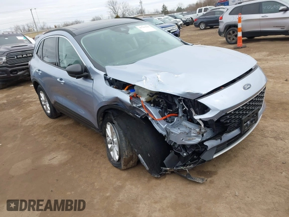 2022 Ford Escape SE Hybrid with VIN 1FMCU9BZ5NUB06831, listed as a IAAI auction lot 41747501 with 26,892 mi miles and . Bid and sale history available at carsss.com. Image 1.