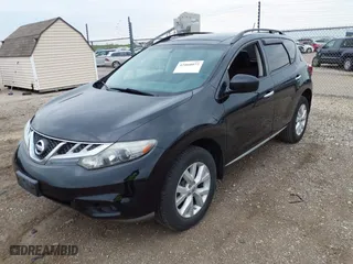 2011 Nissan Murano SV with VIN JN8AZ1MWXBW185399, listed as a IAAI auction lot 42060072 with 170,587 mi miles. Bid and sale history available at carsss.com. Image 2.