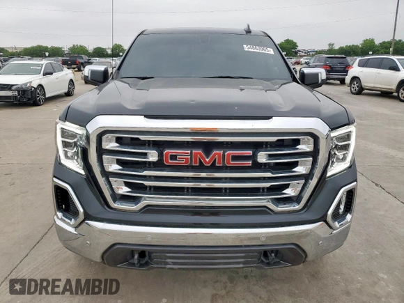 2022 GMC Sierra 1500 SLT with VIN 3GTU9DED4NG192729, listed as a Copart auction lot 54863965 with 1,908 mi miles and Clean Title. Bid and sale history available at DreamBid. Image 5.