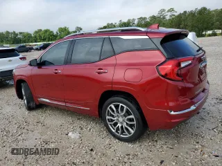 2023 GMC Terrain Denali with VIN 3GKALXEGXPL250390, listed as a Copart auction lot 56064525 with 24,512 mi miles and Salvage title. Bid and sale history available at DreamBid. Image 2.