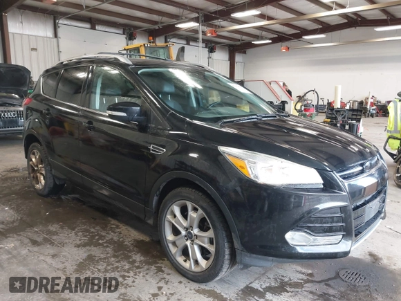 2015 Ford Escape Titanium with VIN 1FMCU9J98FUC70495, listed as a IAAI auction lot 41978543 with 129,974 mi miles. Bid and sale history available at carsss.com. Image 1.