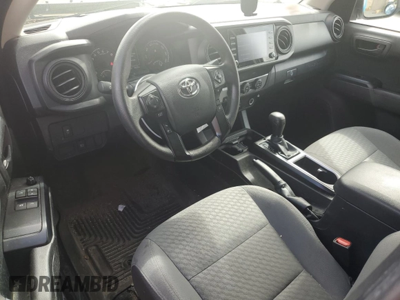 2022 Toyota Tacoma SR with VIN 3TYRX5GN4NT056226, listed as a Copart auction lot 57144445 with 56,279 mi miles and Clean title. Bid and sale history available at DreamBid. Image 8.