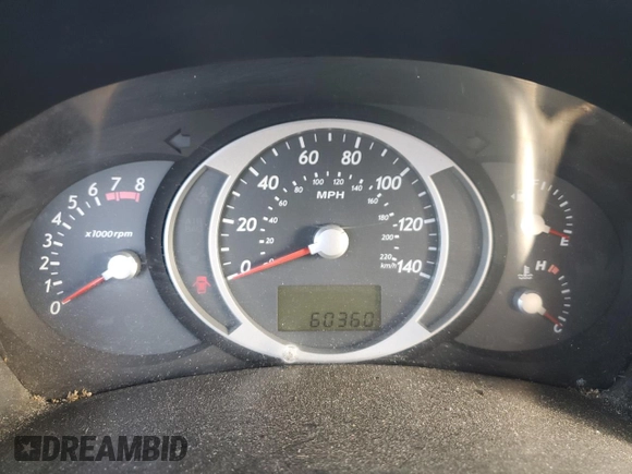 2007 Hyundai Tucson SE with VIN KM8JN12DX7U669516, listed as a Copart auction lot 75064014 with 60,360 mi miles and Salvage Title. Bid and sale history available at carsss.com. Image 9.