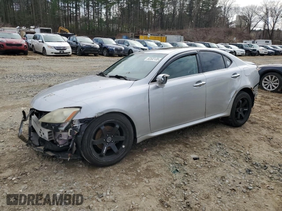 2009 Lexus IS with VIN JTHCK262895034990, listed as a Copart auction lot 52532135 with 200,680 mi miles and Clean Title. Bid and sale history available at carsss.com. Image 1.