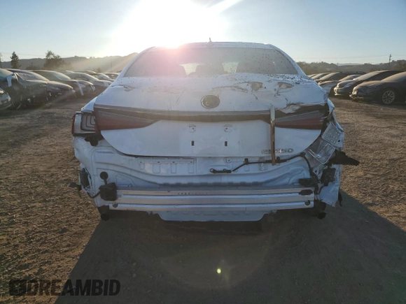 2022 Lexus ES 350 F Sport with VIN 58AGZ1B17NU114906, listed as a Copart auction lot 88810935 with 27,967 mi miles and Salvage title. Bid and sale history available at DreamBid. Image 6.