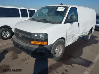 2022 Chevrolet Express Cargo Van with VIN 1GCWGAFP9N1261774, listed as a IAAI auction lot 41462783 with 30,031 mi miles. Bid and sale history available at carsss.com. Image 17.