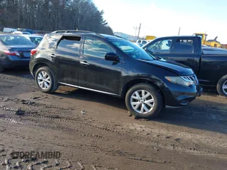2013 Nissan Murano SV with VIN JN8AZ1MW1DW319025, listed as a IAAI auction lot 41619136 with 137,207 mi miles. Bid and sale history available at carsss.com. Image 6.