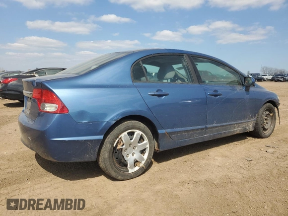 2009 Honda Civic LX z VIN 1HGFA16549L003528, wystawiony jako Copart lot #52545865 z przebiegiem 162 572 mil mil oraz Szkoda całkowita • Salvage title. Historia ofert i sprzedaży dostępna na DreamBid. Obrazek 3.