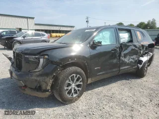 2024 GMC Acadia AWD AT4 with VIN 1GKENPKS7RJ184928, listed as a Copart auction lot 71705854 with 0 mi miles and Salvage Title. Bid and sale history available at carsss.com. Image 1.