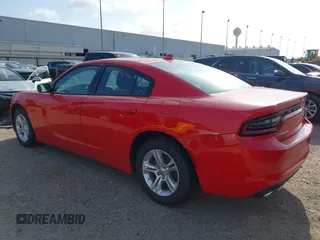 2023 Dodge Charger SXT with VIN 2C3CDXBG4PH550722, listed as a IAAI auction lot 39734322 with 5,503 mi miles. Bid and sale history available at carsss.com. Image 3.