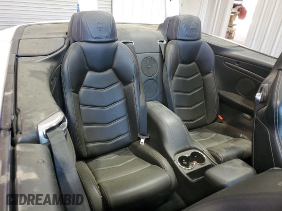 2015 Maserati GranTurismo Sport with VIN ZAM45VMA2F0143684, listed as a Copart auction lot 56464915 with 48,303 mi miles and Salvage title. Bid and sale history available at DreamBid. Image 10.