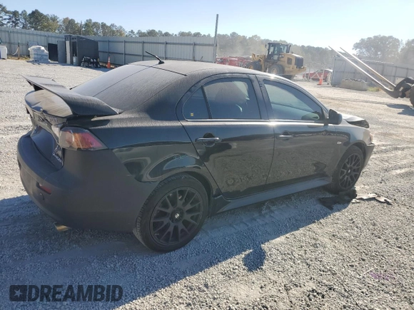 2012 Mitsubishi Lancer GT with VIN JA32U8FW9CU016667, listed as a Copart auction lot 77346734 with 179,624 mi miles and Salvage Title. Bid and sale history available at DreamBid. Image 3.