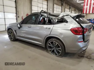 2020 BMW X3 M with VIN 5YMTS0C07L9B29768, listed as a Copart auction lot 76204704 with 41,549 mi miles and Salvage Title. Bid and sale history available at carsss.com. Image 2.