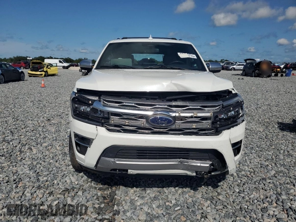 2023 Ford Expedition Max Platinum z VIN 1FMJK1M82PEA04578, wystawiony jako Copart lot #59360715 z przebiegiem Nie podano mil oraz Szkoda całkowita • Salvage title. Historia ofert i sprzedaży dostępna na DreamBid. Obrazek 5.