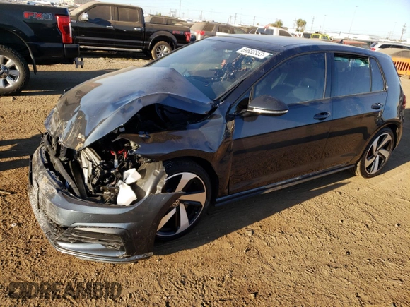 2020 Volkswagen Golf GTI S with VIN 3VW6T7AU5LM016009, listed as a Copart auction lot 69656353 with 7,111 mi miles. Bid and sale history available at carsss.com. Image 1.