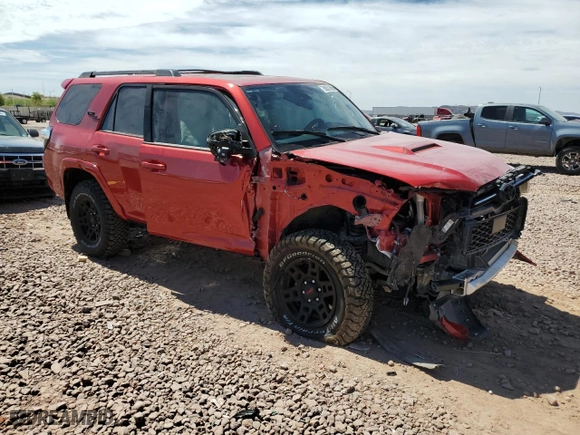 2023 Toyota 4Runner TRD Off Road Premium with VIN JTERU5JR8P6189795, listed as a Copart auction lot 50572895 with 29,892 mi miles and Salvage Title. Bid and sale history available at carsss.com. Image 4.