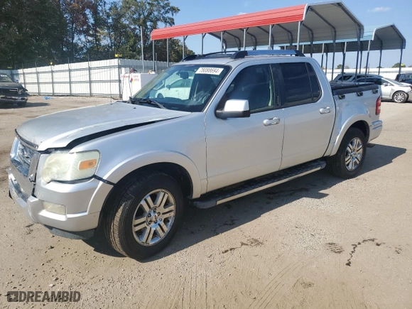 2010 Ford Explorer Sport Trac Limited with VIN 1FMEU3DE4AUF06888, listed as a Copart auction lot 78088694 with 129,434 mi miles and Salvage Title. Bid and sale history available at carsss.com. Image 1.