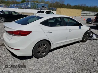 2017 Hyundai Elantra SE with VIN 5NPD84LF6HH017966, listed as a Copart auction lot 55131735 with 128,865 mi miles and Salvage Title. Bid and sale history available at DreamBid. Image 3.