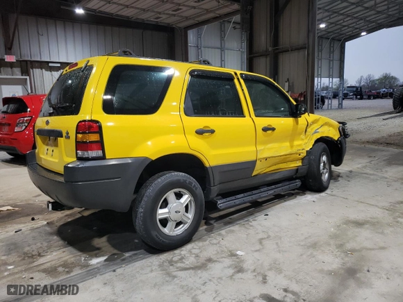 2003 Ford Escape XLS Popular with VIN 1FMYU92163KC64426, listed as a Copart auction lot 51274335 with 76,533 mi miles and Salvage Title. Bid and sale history available at carsss.com. Image 3.