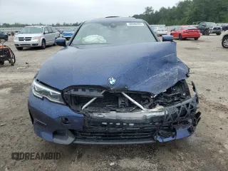 2020 BMW 3 Series 330i xDrive with VIN 3MW5R7J08L8B14922, listed as a Copart auction lot 58388405 with Not provided miles and Salvage title. Bid and sale history available at DreamBid. Image 5.