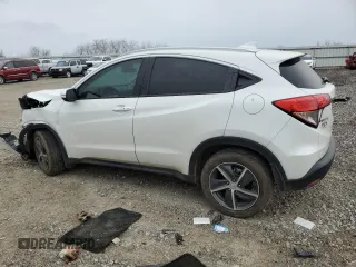 2022 Honda HR-V EX with VIN 3CZRU6H55NM767422, listed as a Copart auction lot 42585925 with 12,761 mi miles and Salvage Title. Bid and sale history available at carsss.com. Image 2.