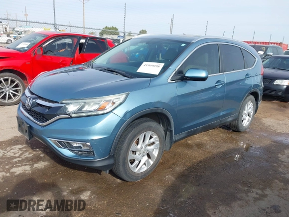 2015 Honda CR-V EX-L with VIN 2HKRM3H78FH554414, listed as a IAAI auction lot 41909098 with 85,264 mi miles and . Bid and sale history available at carsss.com. Image 18.