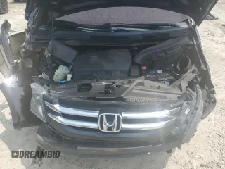 2014 Honda Odyssey EX-L with VIN 5FNRL5H68EB098207, listed as a Copart auction lot 66700024 with 161,701 mi miles and Salvage Title. Bid and sale history available at DreamBid. Image 13.