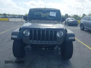 2018 Jeep Wrangler Unlimited Sport S z VIN 1C4HJXDGXJW165312, wystawiony jako IAAI lot #42095590 z przebiegiem 90 598 mil mil oraz . Historia ofert i sprzedaży dostępna na DreamBid. Obrazek 12.