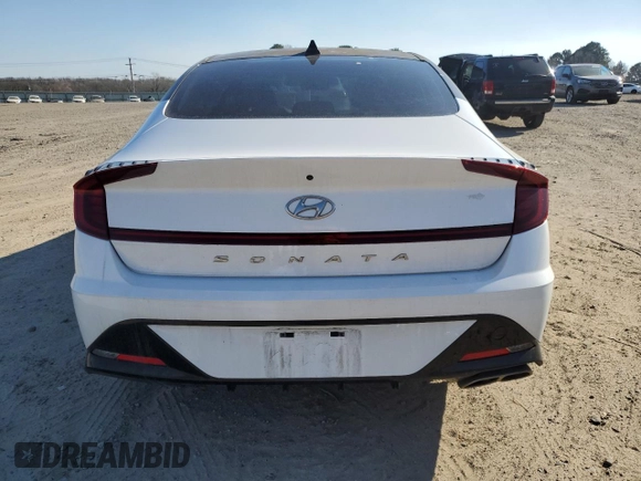 2023 Hyundai Sonata SEL z VIN KMHL64JA8PA294399, wystawiony jako Copart lot #46421685 z przebiegiem 34 988 mil mil oraz Szkoda całkowita • Salvage title. Historia ofert i sprzedaży dostępna na DreamBid. Obrazek 6.
